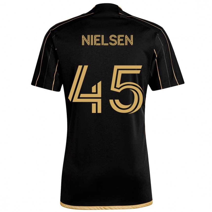 Enfant Football Maillot Kenny Nielsen #45 Or Noir Tenues Domicile 2024/25 Canada