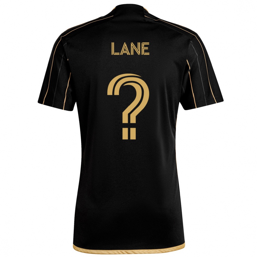 Enfant Football Maillot James Lane #0 Or Noir Tenues Domicile 2024/25 Canada