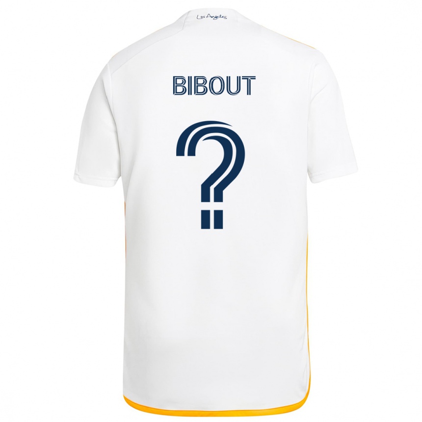 Enfant Football Maillot Aaron Bibout #0 Blanc Jaune Tenues Domicile 2024/25 Canada