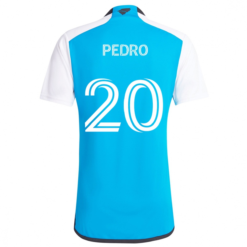 Enfant Football Maillot João Pedro #20 Bleu Blanc Tenues Domicile 2024/25 Canada