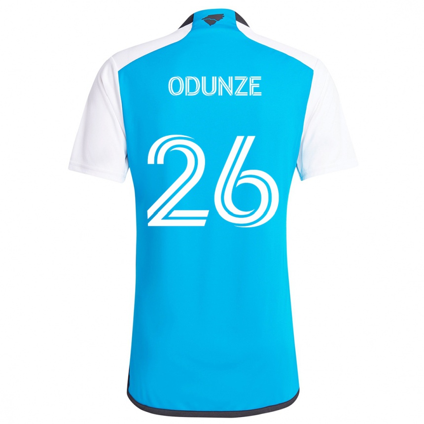 Kids Football Chituru Odunze #26 Blue White Home Jersey 2024/25 T-Shirt Canada