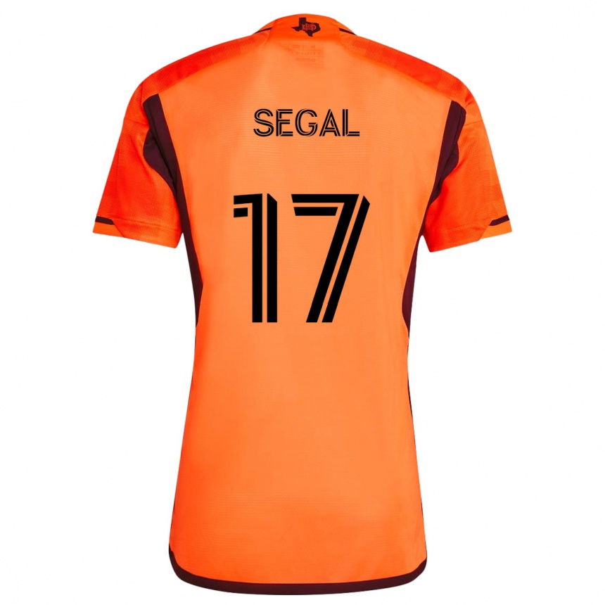 Kids Football Gabriel Segal #17 Orange Black Home Jersey 2024/25 T-Shirt Canada