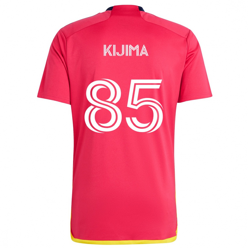 Kids Football Hosei Kijima #85 Red Blue Home Jersey 2024/25 T-Shirt Canada