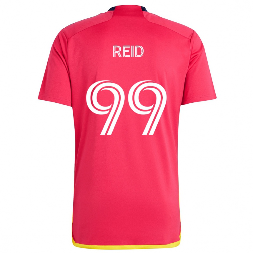 Kids Football Jayden Reid #99 Red Blue Home Jersey 2024/25 T-Shirt Canada