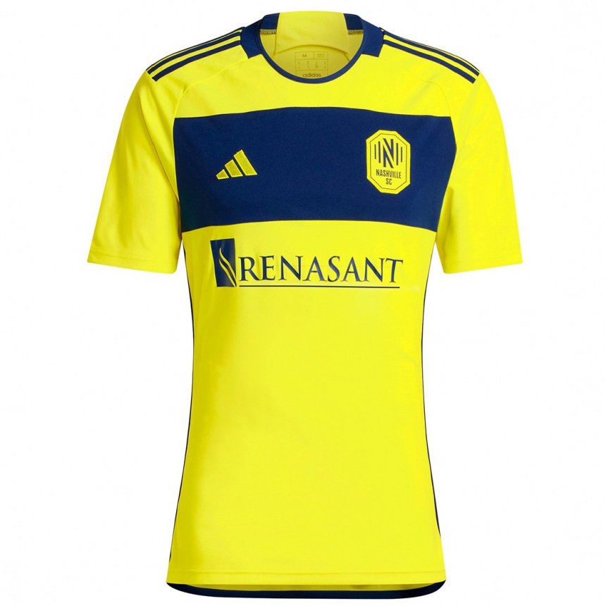 Enfant Football Maillot Tyler Freeman #0 Jaune Bleu Tenues Domicile 2024/25 Canada