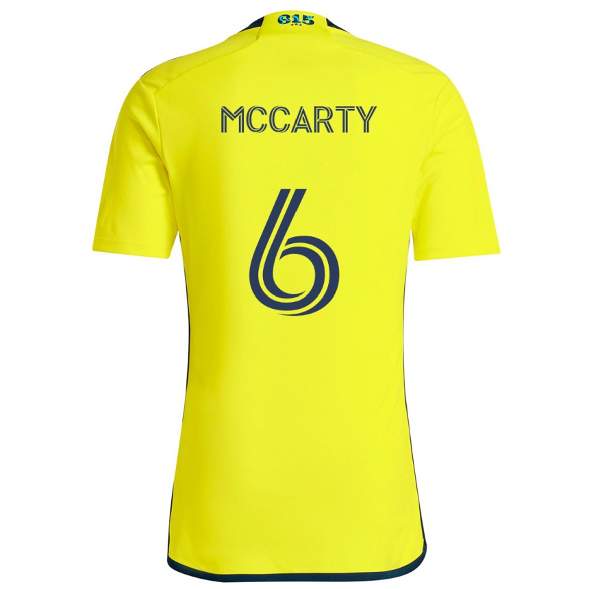 Kids Football Dax Mccarty #6 Yellow Blue Home Jersey 2024/25 T-Shirt Canada