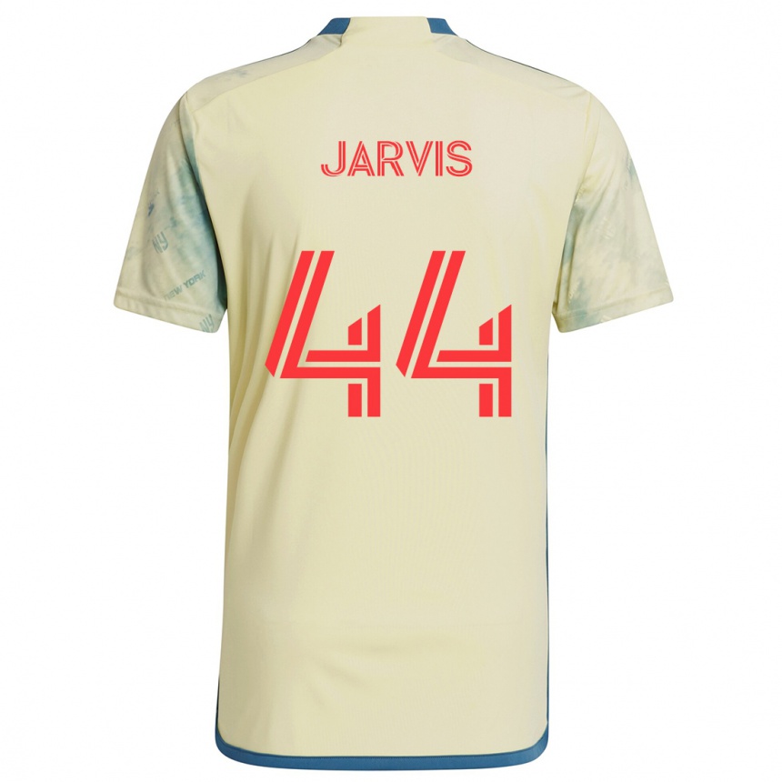 Kids Football Aiden Jarvis #44 Yellow Red Blue Home Jersey 2024/25 T-Shirt Canada