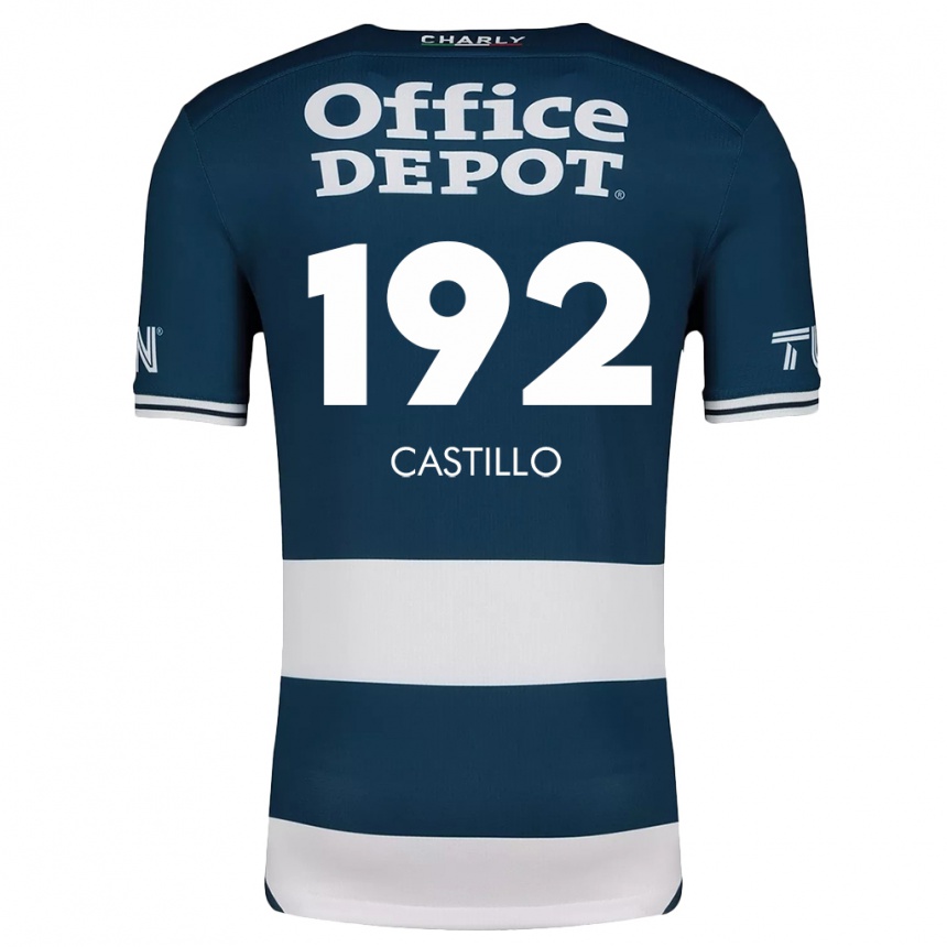 Kids Football José Castillo #192 Blue White Home Jersey 2024/25 T-Shirt Canada