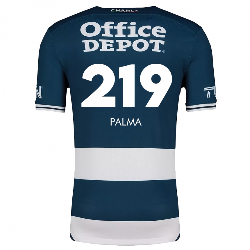 Kids Football Pablo Palma #219 Blue White Home Jersey 2024/25 T-Shirt Canada