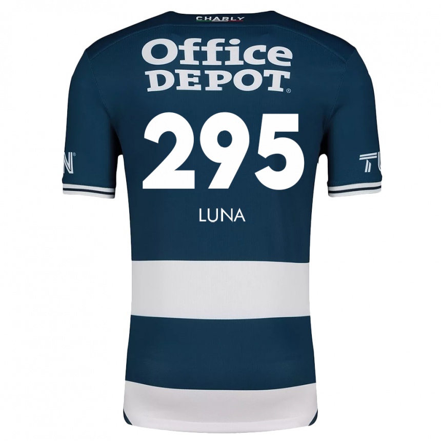 Kids Football Irving Luna #295 Blue White Home Jersey 2024/25 T-Shirt Canada