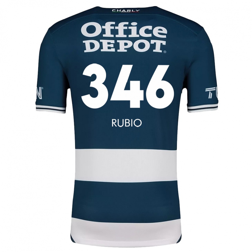 Kids Football Mateo Rubio #346 Blue White Home Jersey 2024/25 T-Shirt Canada