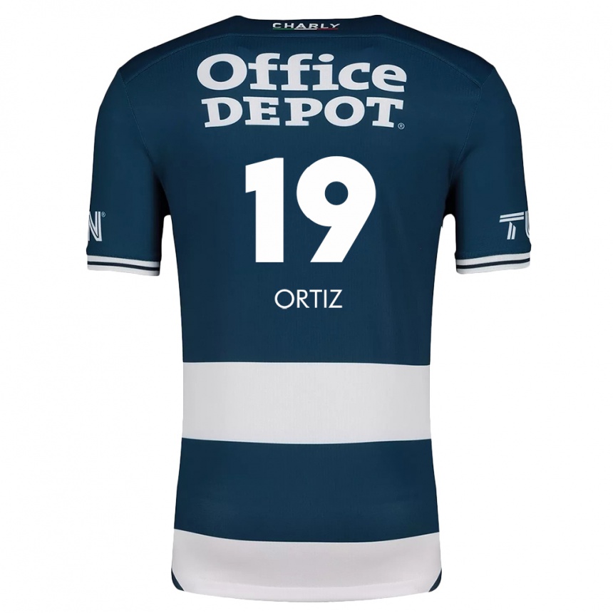 Kids Football Celso Ortiz #19 Blue White Home Jersey 2024/25 T-Shirt Canada