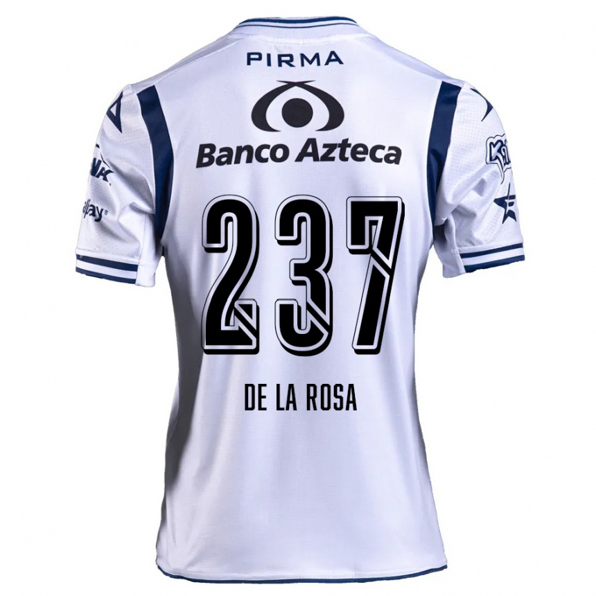 Kids Football Álvaro De La Rosa #237 White Navy Blue Home Jersey 2024/25 T-Shirt Canada