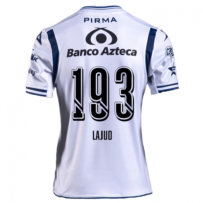 Kids Football Rodrigo Lajud #193 White Navy Blue Home Jersey 2024/25 T-Shirt Canada