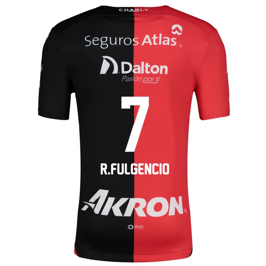 Enfant Football Maillot Raymundo Fulgencio #7 Rouge Noir Tenues Domicile 2024/25 Canada