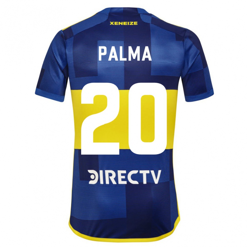 Enfant Football Maillot Lucas Palma #20 Bleu Jaune Tenues Domicile 2024/25 Canada