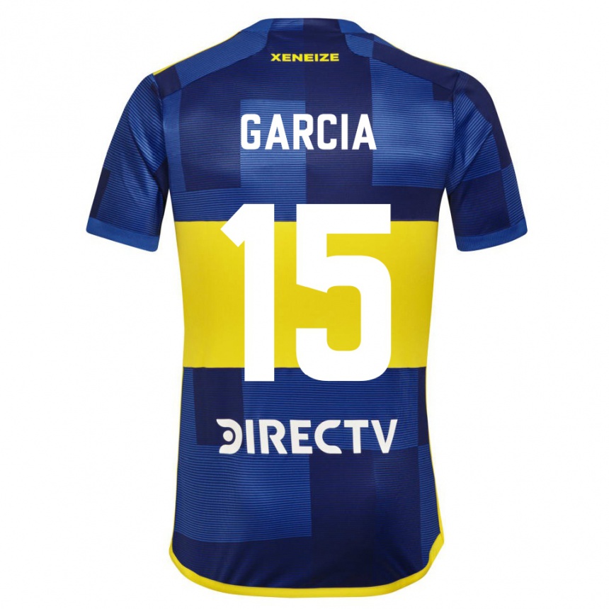 Enfant Football Maillot Ramiro Garcia #15 Bleu Jaune Tenues Domicile 2024/25 Canada