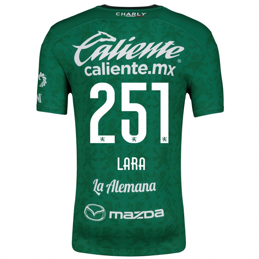 Kids Football Tristán Lara #251 Green White Home Jersey 2024/25 T-Shirt Canada