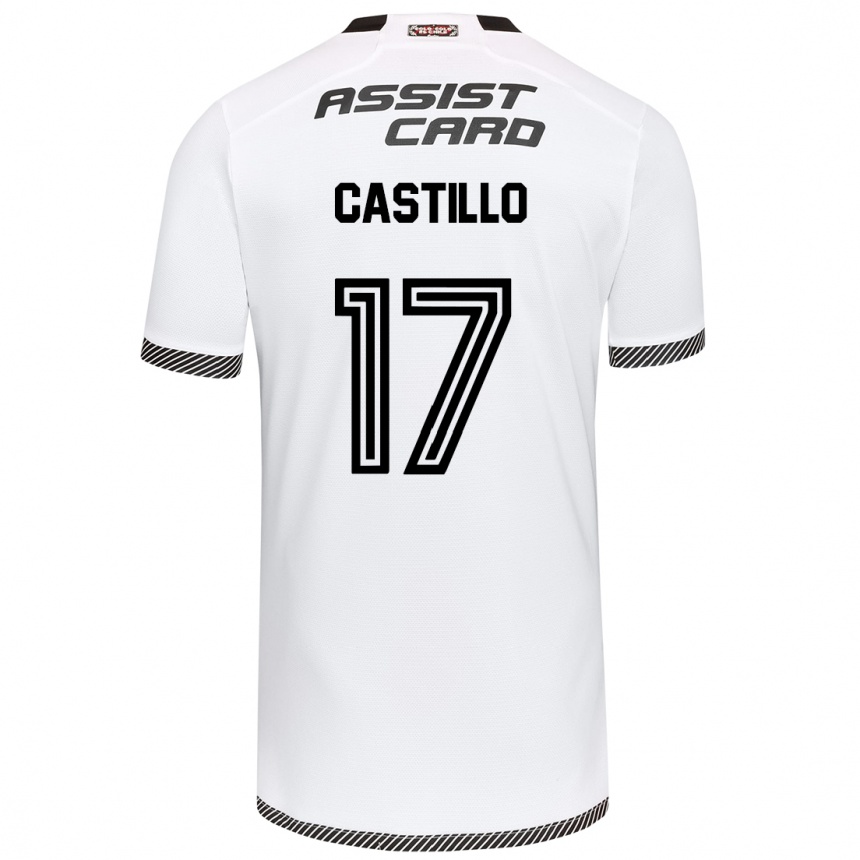 Enfant Football Maillot Fabián Castillo #17 Blanc Noir Tenues Domicile 2024/25 Canada