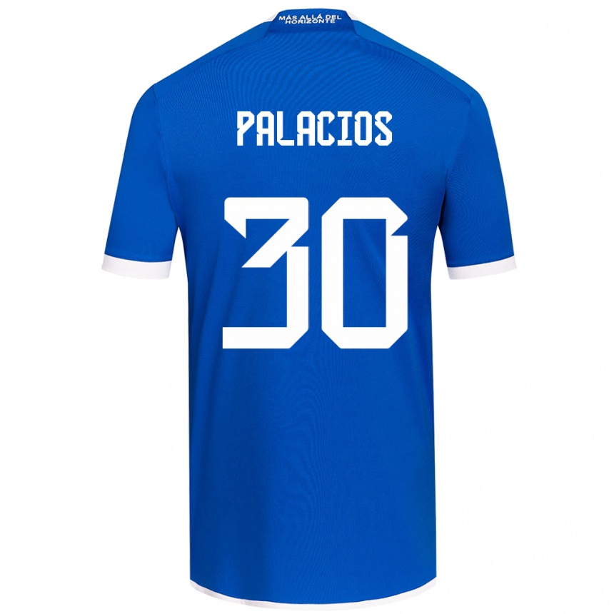 Kids Football Cristian Palacios #30 Blue White Home Jersey 2024/25 T-Shirt Canada