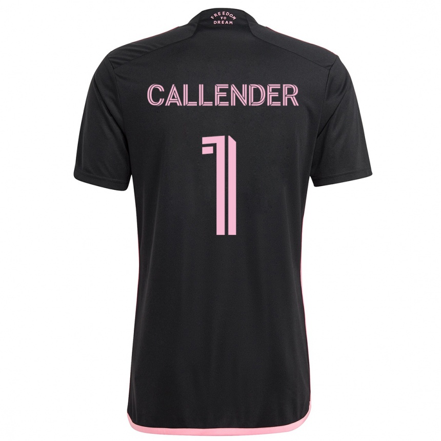 Kids Football Drake Callender #1 Black Away Jersey 2024/25 T-Shirt Canada