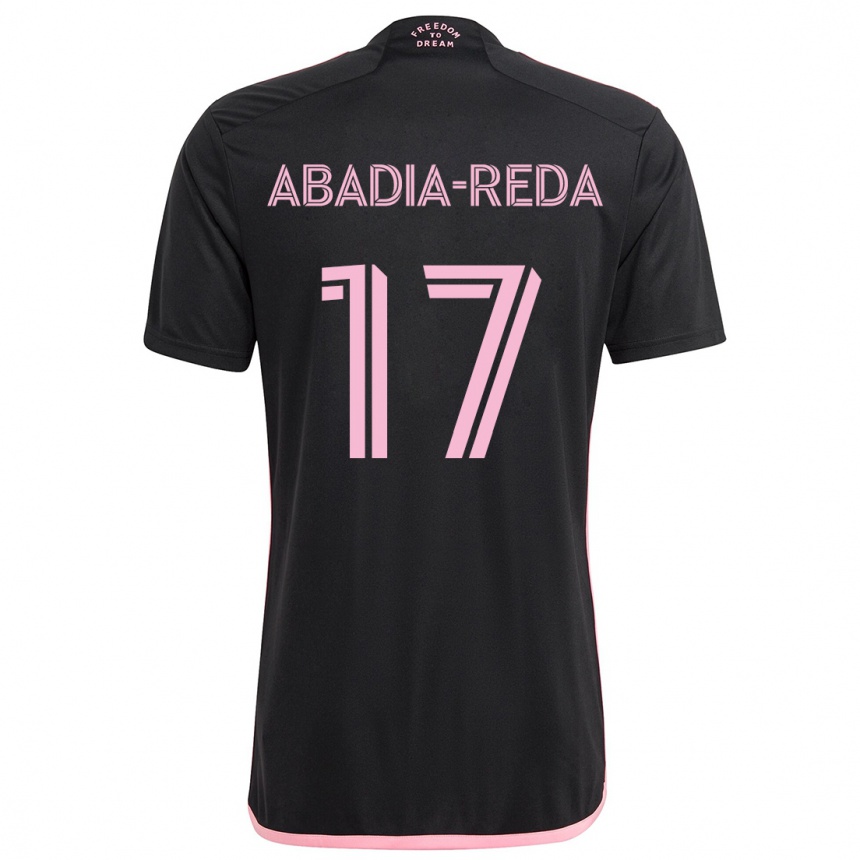 Enfant Football Maillot Ezequiel Abadia-Reda #17 Noir Tenues Extérieur 2024/25 Canada