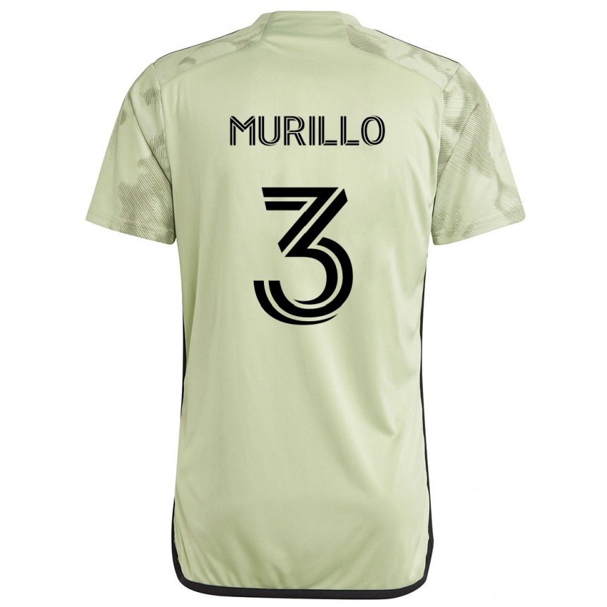 Kids Football Jesús Murillo #3 Light Green Away Jersey 2024/25 T-Shirt Canada