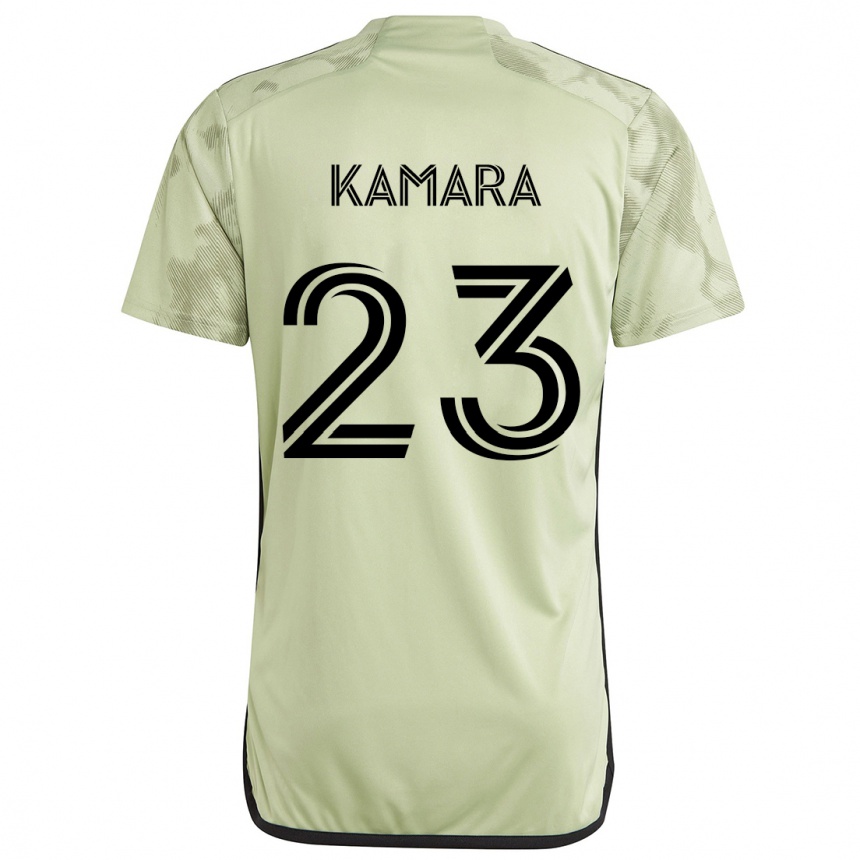 Enfant Football Maillot Kei Kamara #23 Vert Clair Tenues Extérieur 2024/25 Canada