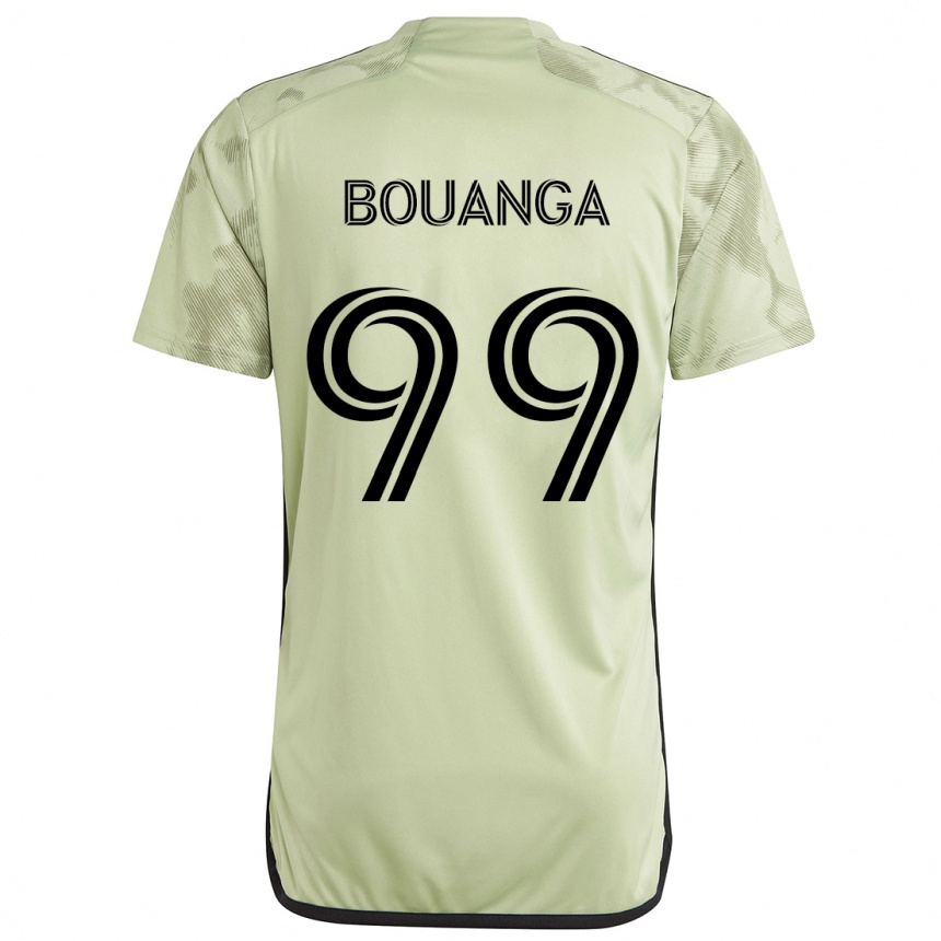 Enfant Football Maillot Denis Bouanga #99 Vert Clair Tenues Extérieur 2024/25 Canada