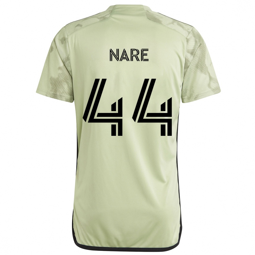 Enfant Football Maillot Thabo Nare #44 Vert Clair Tenues Extérieur 2024/25 Canada