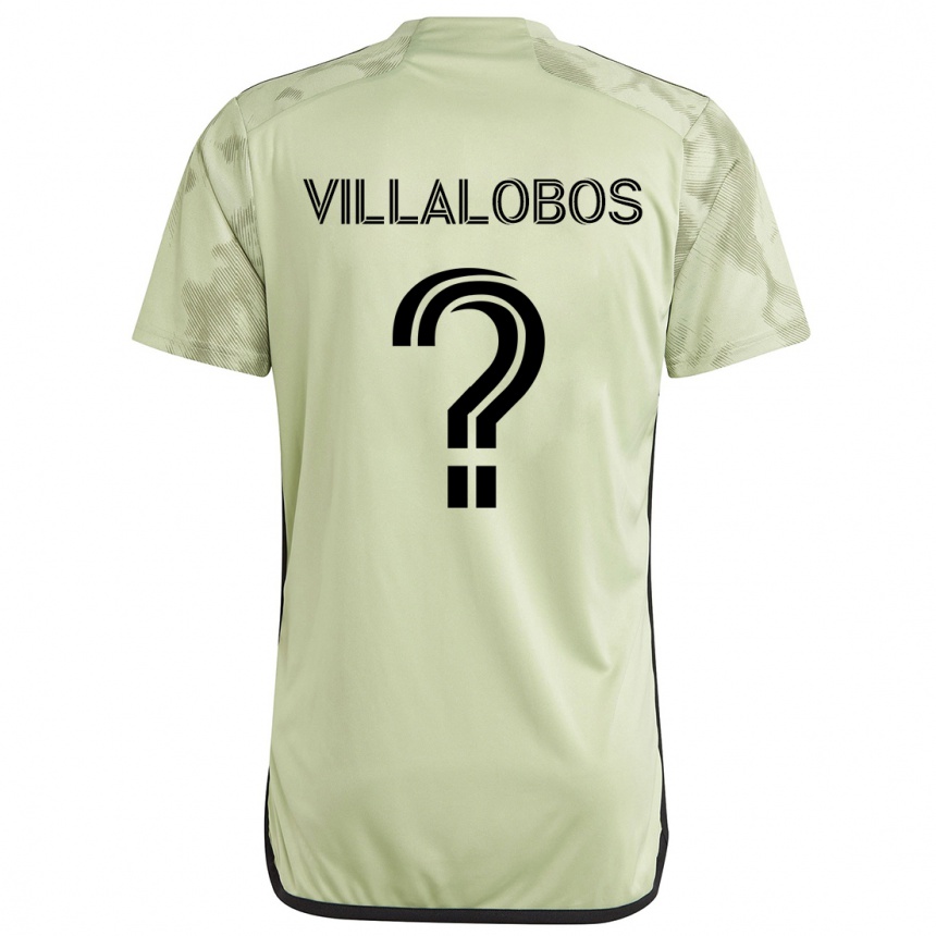 Enfant Football Maillot Kristian Villalobos #0 Vert Clair Tenues Extérieur 2024/25 Canada