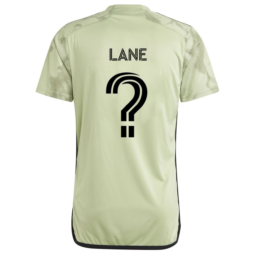 Kids Football James Lane #0 Light Green Away Jersey 2024/25 T-Shirt Canada