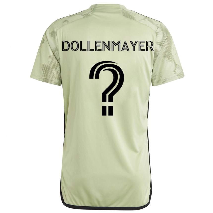 Enfant Football Maillot Noah Dollenmayer #0 Vert Clair Tenues Extérieur 2024/25 Canada