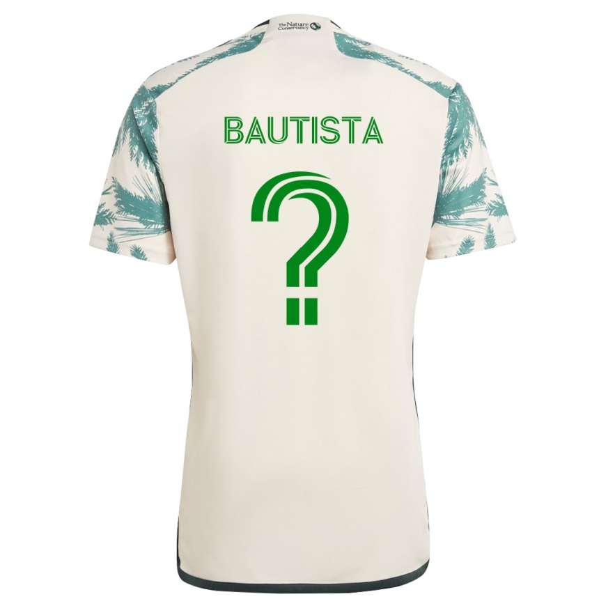 Enfant Football Maillot Ricardo Bautista #0 Beige Marron Tenues Extérieur 2024/25 Canada