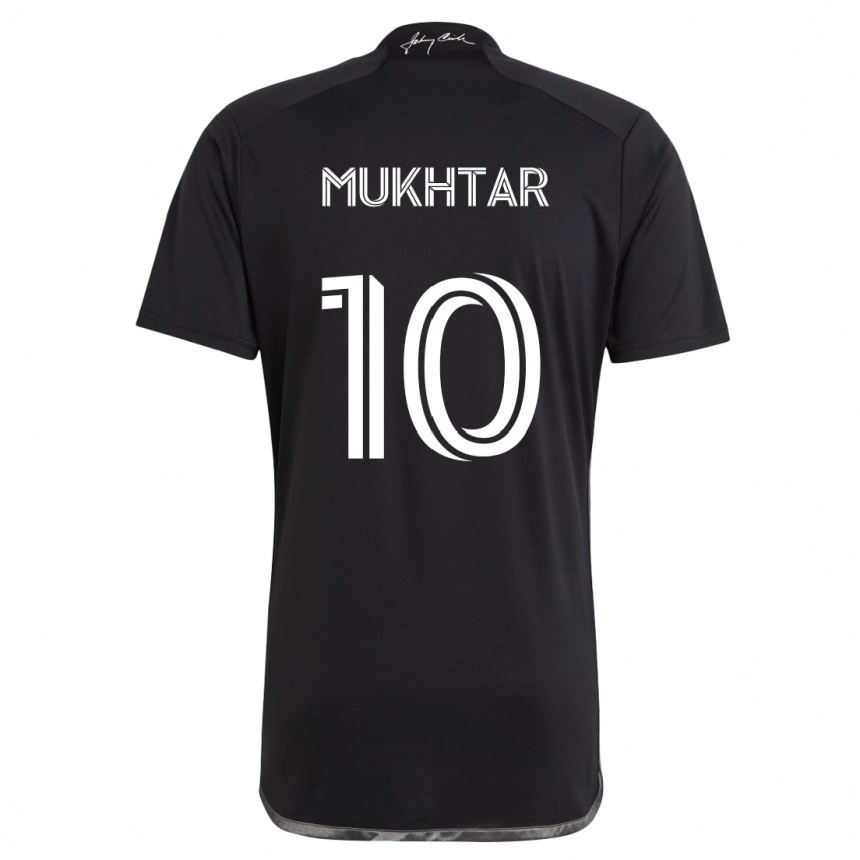 Enfant Football Maillot Hany Mukhtar #10 Noir Tenues Extérieur 2024/25 Canada