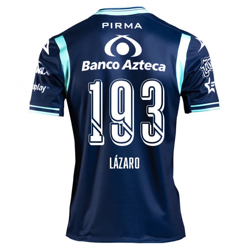 Kids Football Juan Lázaro #193 Navy Blue Away Jersey 2024/25 T-Shirt Canada