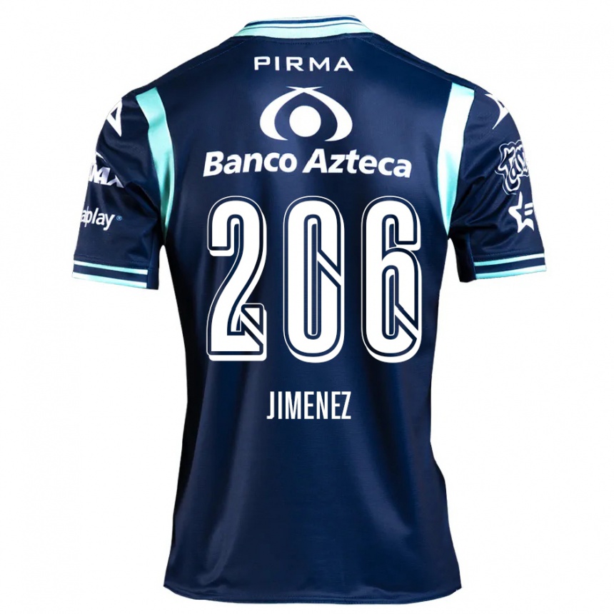 Enfant Football Maillot Leonardo Jiménez #206 Bleu Marine Tenues Extérieur 2024/25 Canada