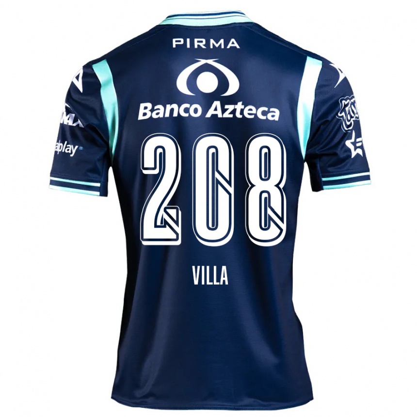 Enfant Football Maillot Patrick Villa #208 Bleu Marine Tenues Extérieur 2024/25 Canada