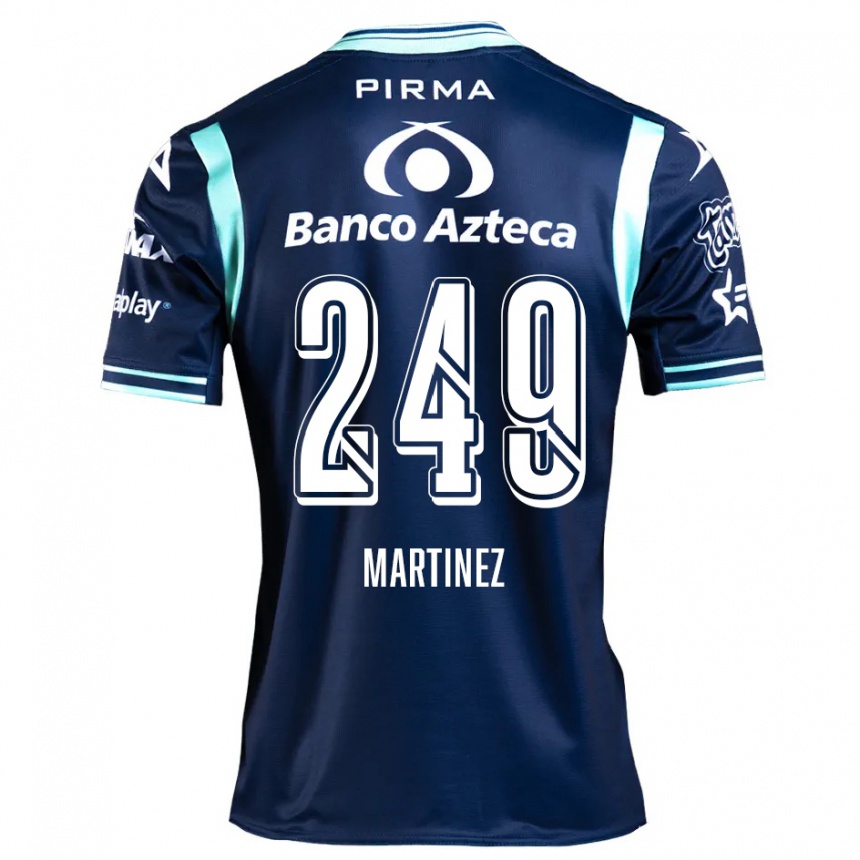 Kids Football Juan Martínez #249 Navy Blue Away Jersey 2024/25 T-Shirt Canada