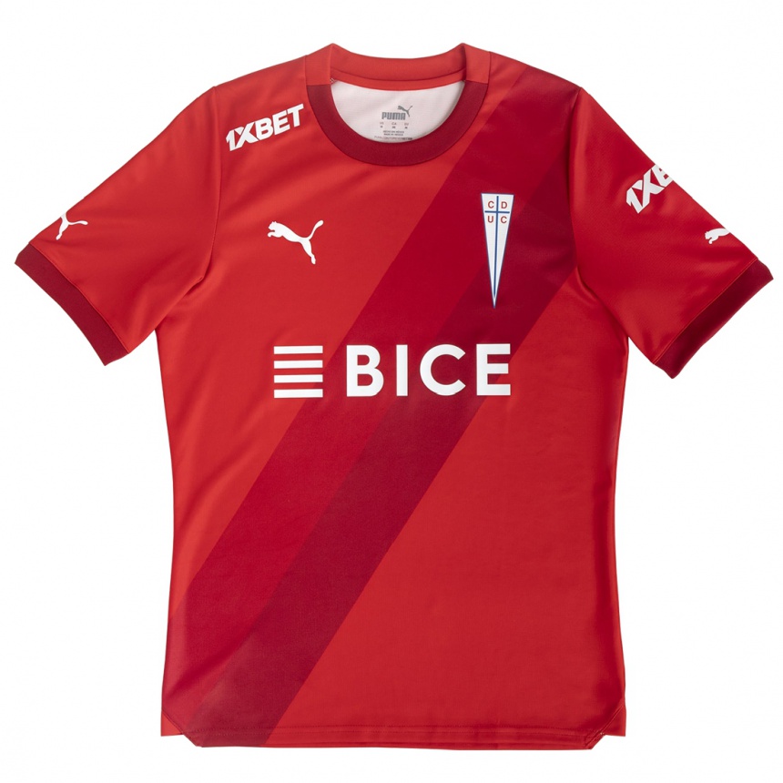 Enfant Football Maillot Vicente Bernedo #1 Rouge Blanc Tenues Extérieur 2024/25 Canada