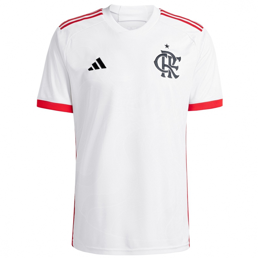 Enfant Football Maillot Nicolás De La Cruz #18 Blanc Rouge Tenues Extérieur 2024/25 Canada