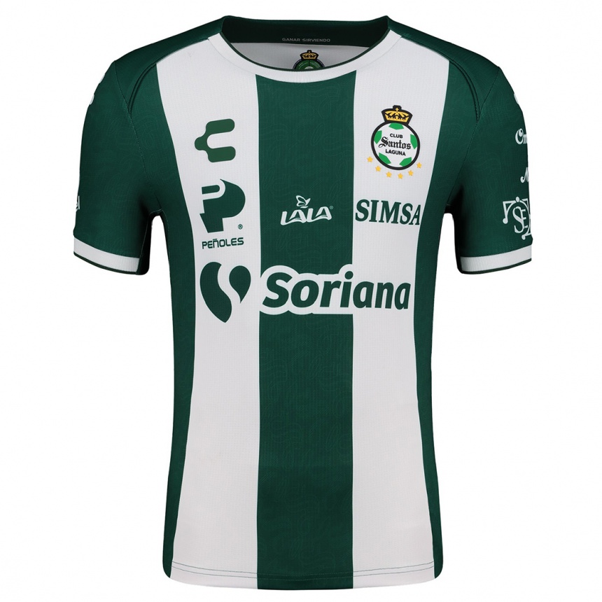 Men Football Máximo Reyes #294 Green White Home Jersey 2024/25 T-Shirt Canada