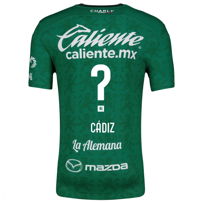 Men Football Jhonder Cádiz #0 Green White Home Jersey 2024/25 T-Shirt Canada