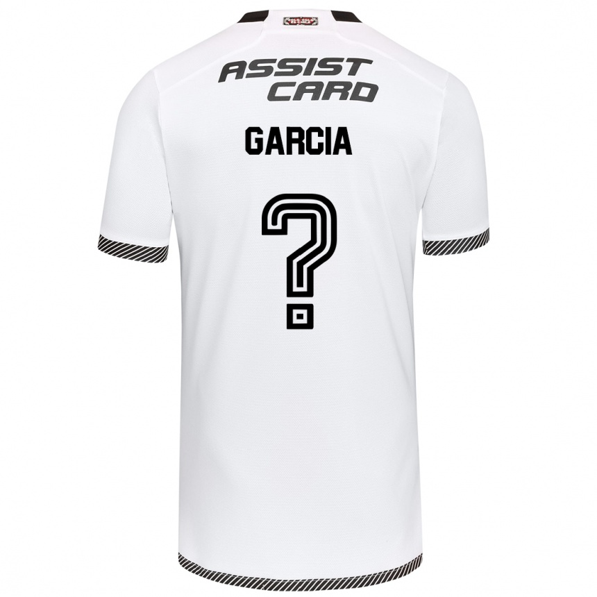 Men Football Francisco García #0 White Black Home Jersey 2024/25 T-Shirt Canada