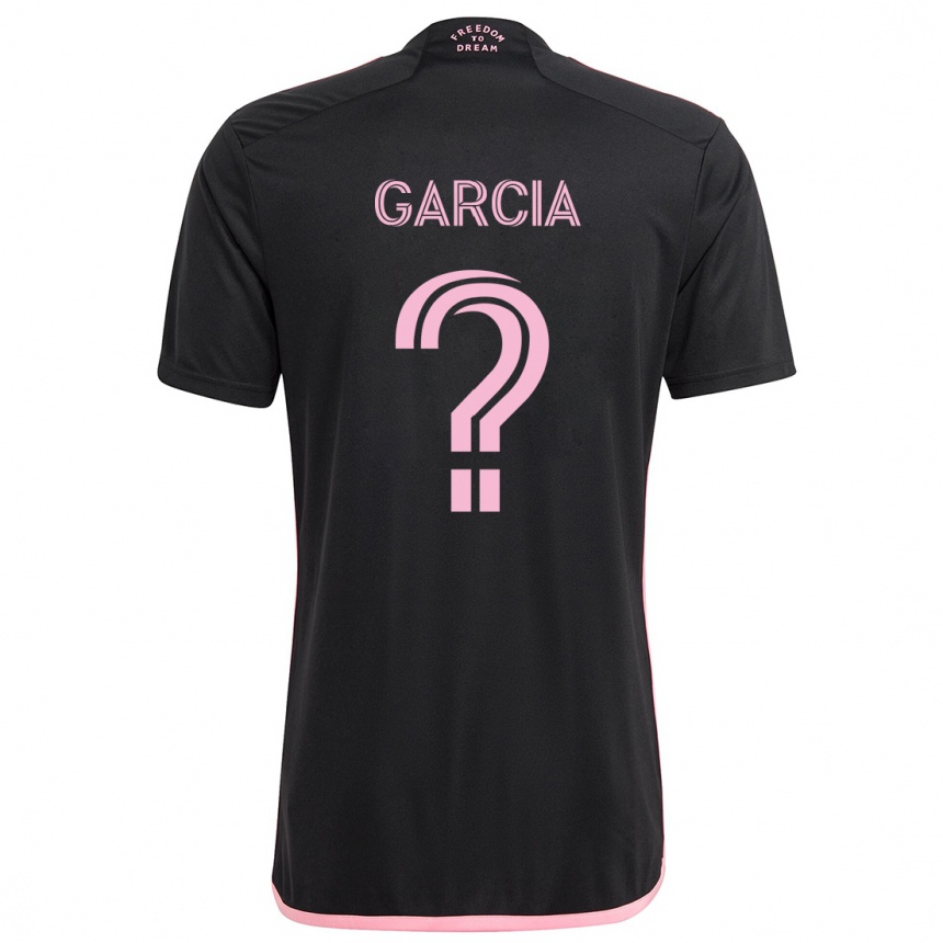 Men Football Lesther Garcia #0 Black Away Jersey 2024/25 T-Shirt Canada