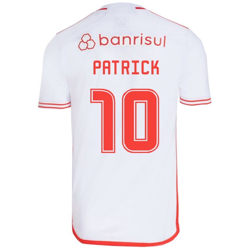 Men Football Alan Patrick #10 White Red Away Jersey 2024/25 T-Shirt Canada