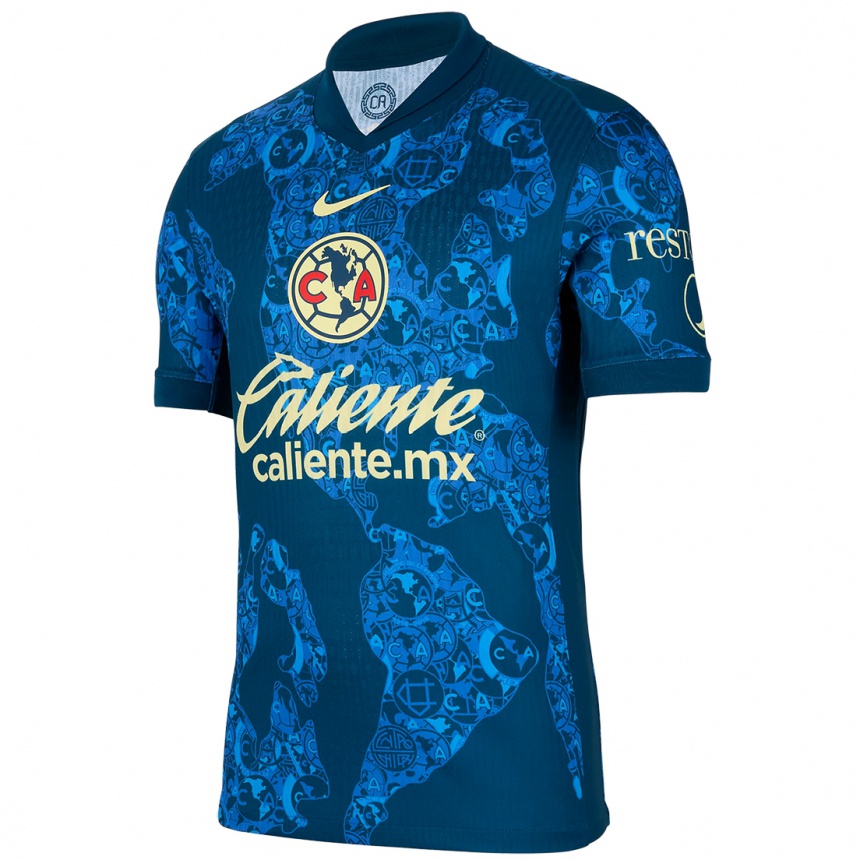 Homme Football Maillot Íñigo Ariztia #234 Bleu Jaune Tenues Extérieur 2024/25 Canada