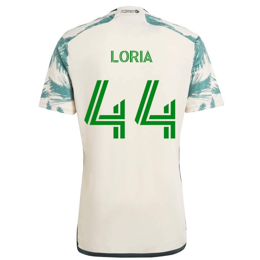 Femme Football Maillot Marvin Loría #44 Beige Marron Tenues Extérieur 2024/25 Canada