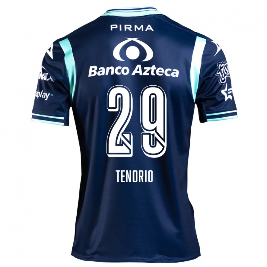 Femme Football Maillot Jessica Tenorio #29 Bleu Marine Tenues Extérieur 2024/25 Canada