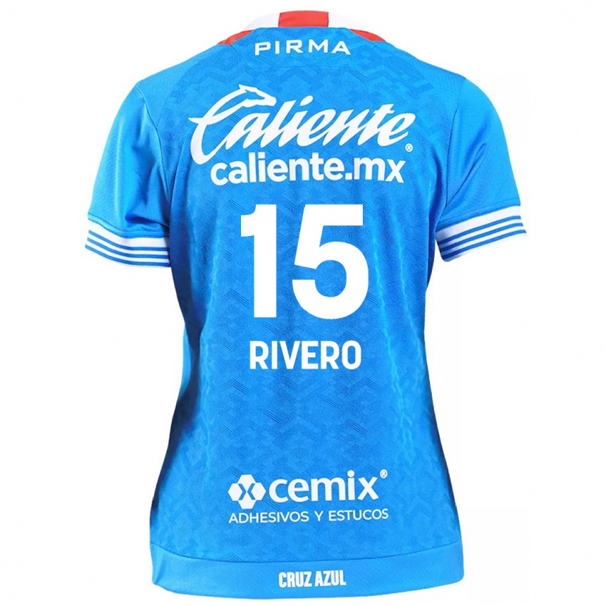 Kids Football Ignacio Rivero #15 Sky Blue Home Jersey 2024/25 T-Shirt Canada